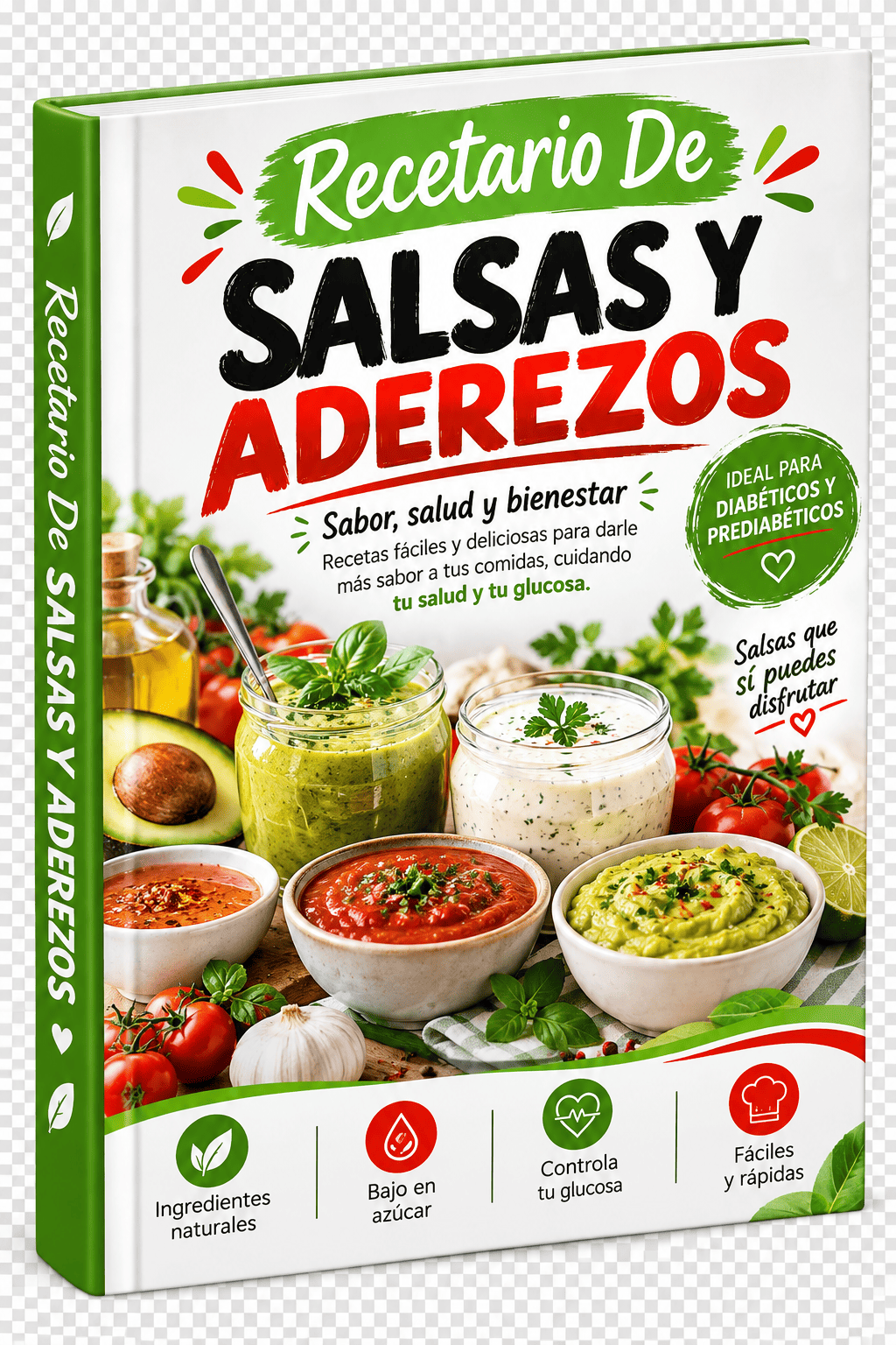 Portada del bono: Recetario de Salsas y Aderezos