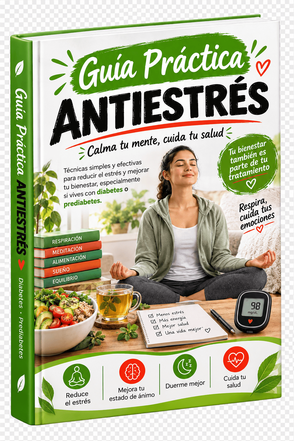 Portada del bono: Guía práctica antiestrés