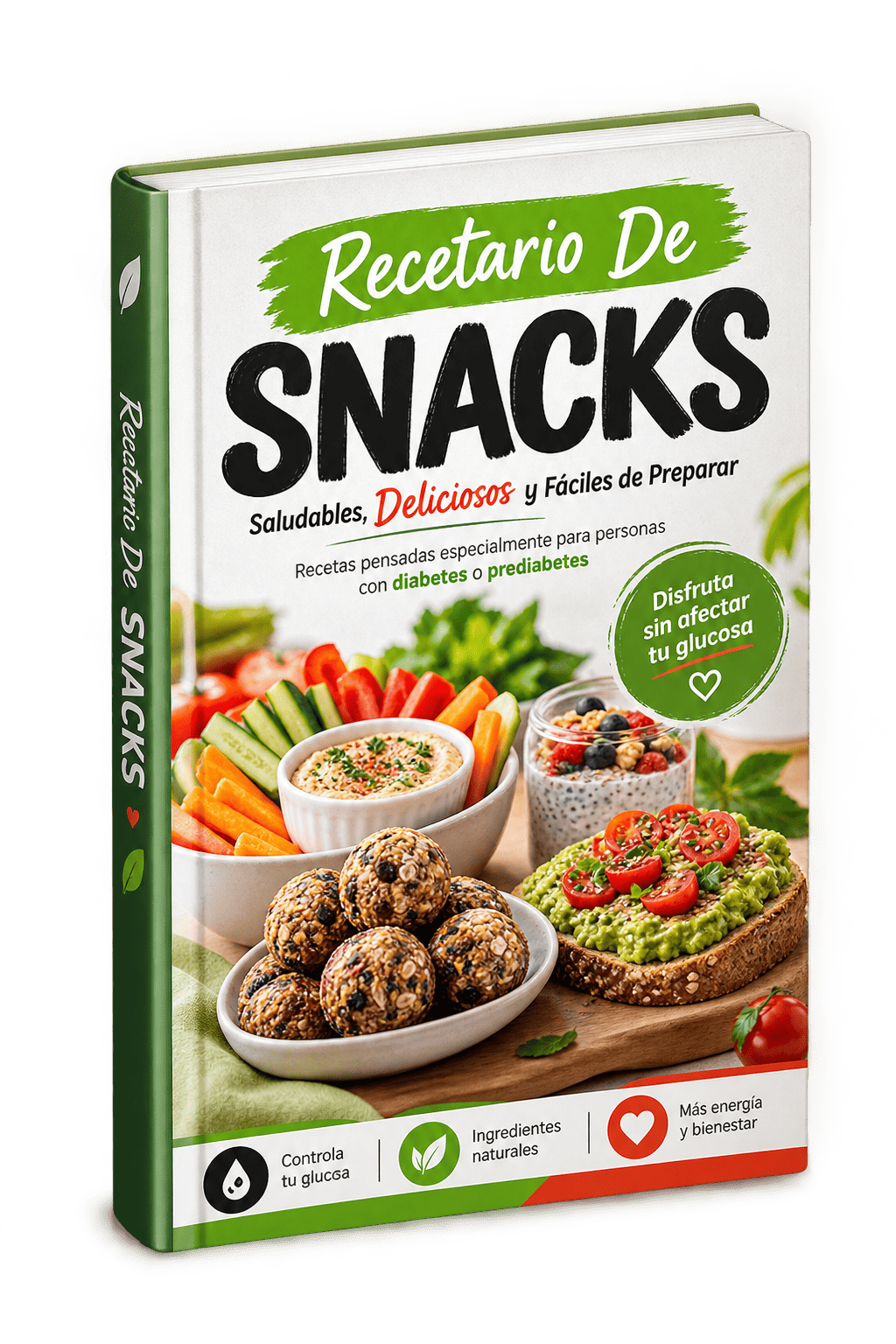 Portada del bono: Recetario de Snacks